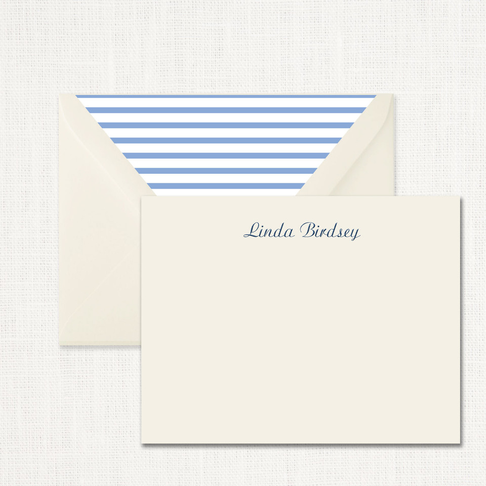 Linda Personalized Stationery Personalized Stationery Sets Stationery Store & Wedding Invitations by Leslie Store