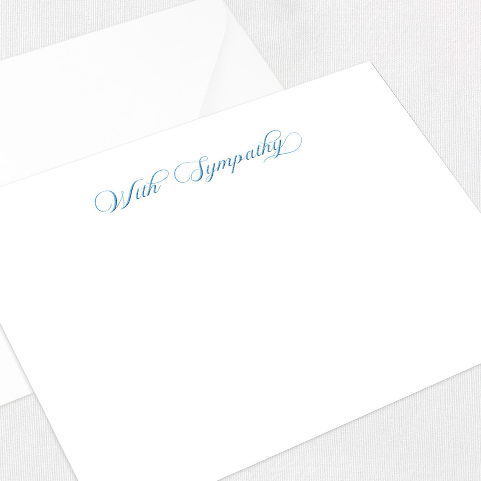 With Sympathy Note Set