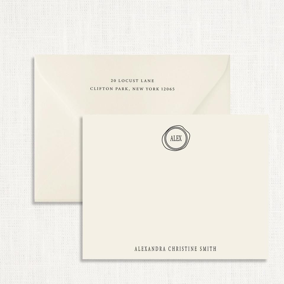 Alex Personalized Stationery Personalized Leslie Store