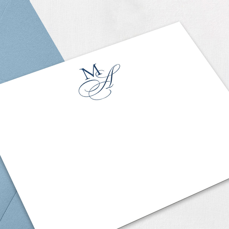 MA Personalized Stationery Personalized Stationery Sets Leslie Store