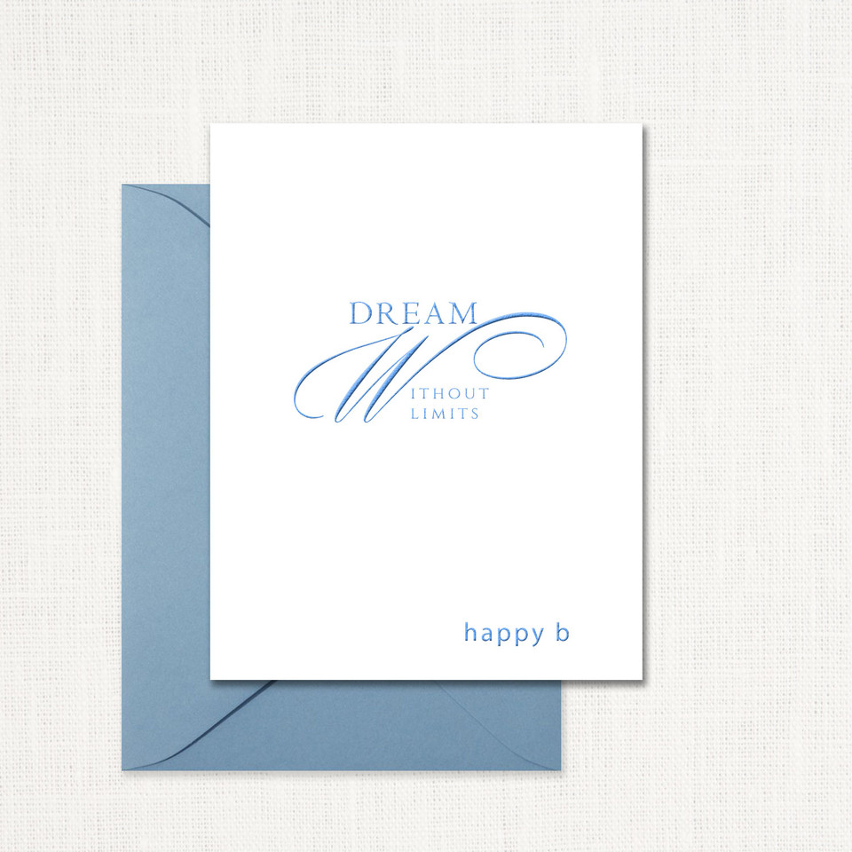 Dream Without Limits Greeting Card All Cards Leslie Store