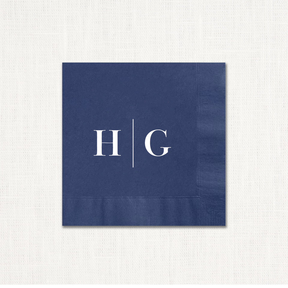 Holliston Foil Napkins Beverage & Luncheon Napkins 