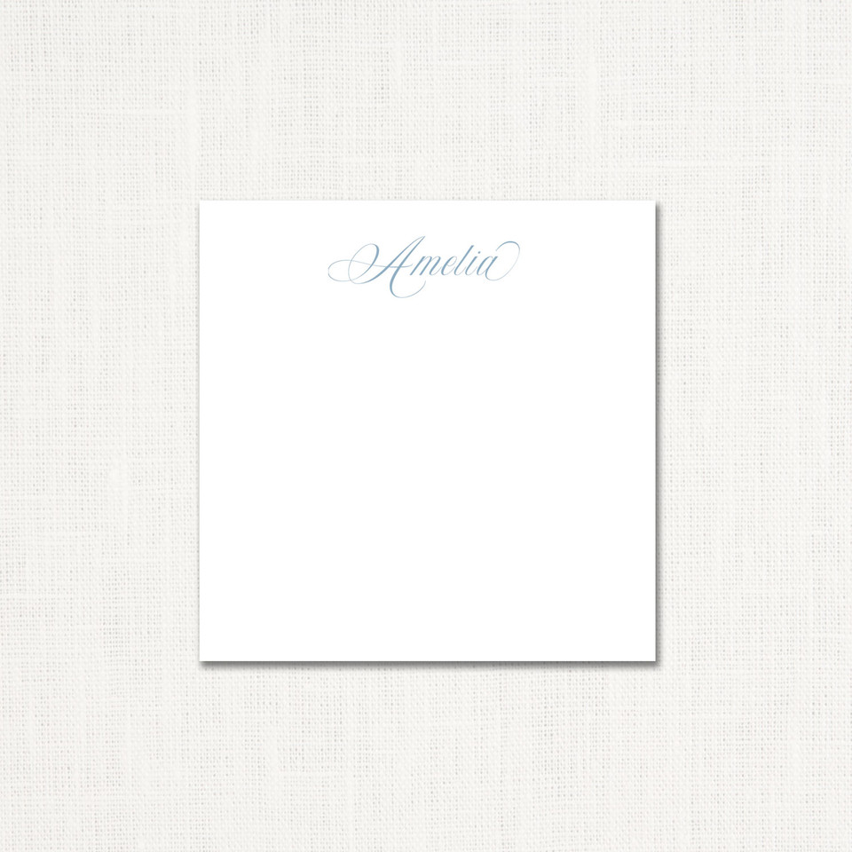 Amelia Notepad Personalized Notepads Leslie Store