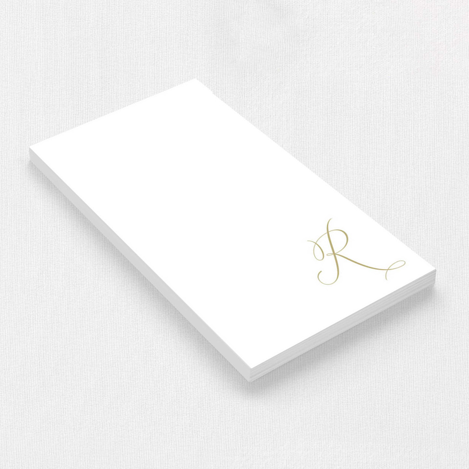 Andrea Notepad Personalized Notepads Leslie Stationery Store