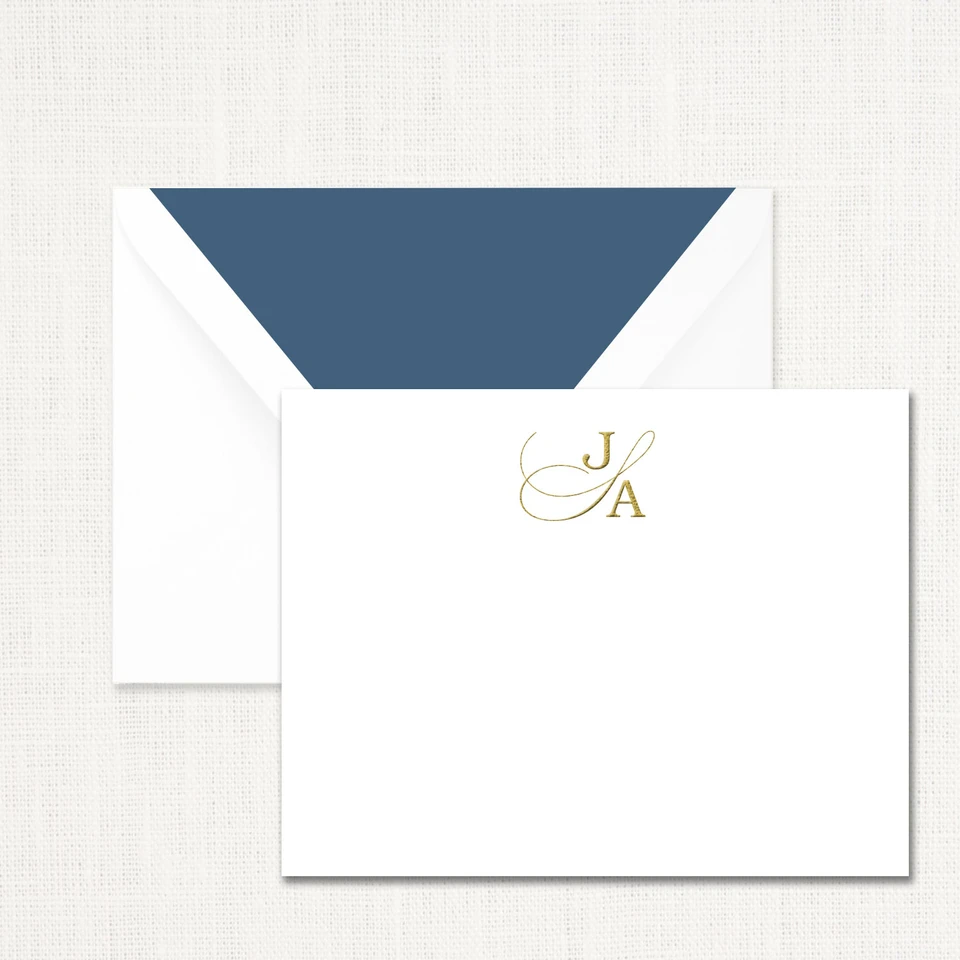Juliette Couples Stationery Personalized Leslie Store