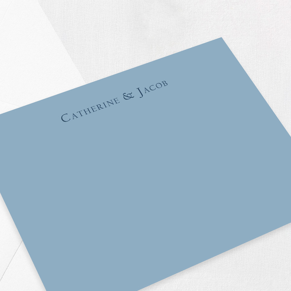 Catherine Couples Stationery Personalized Leslie Store
