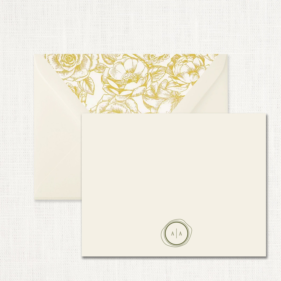 Alexandra Couples Stationery Personalized Leslie Store