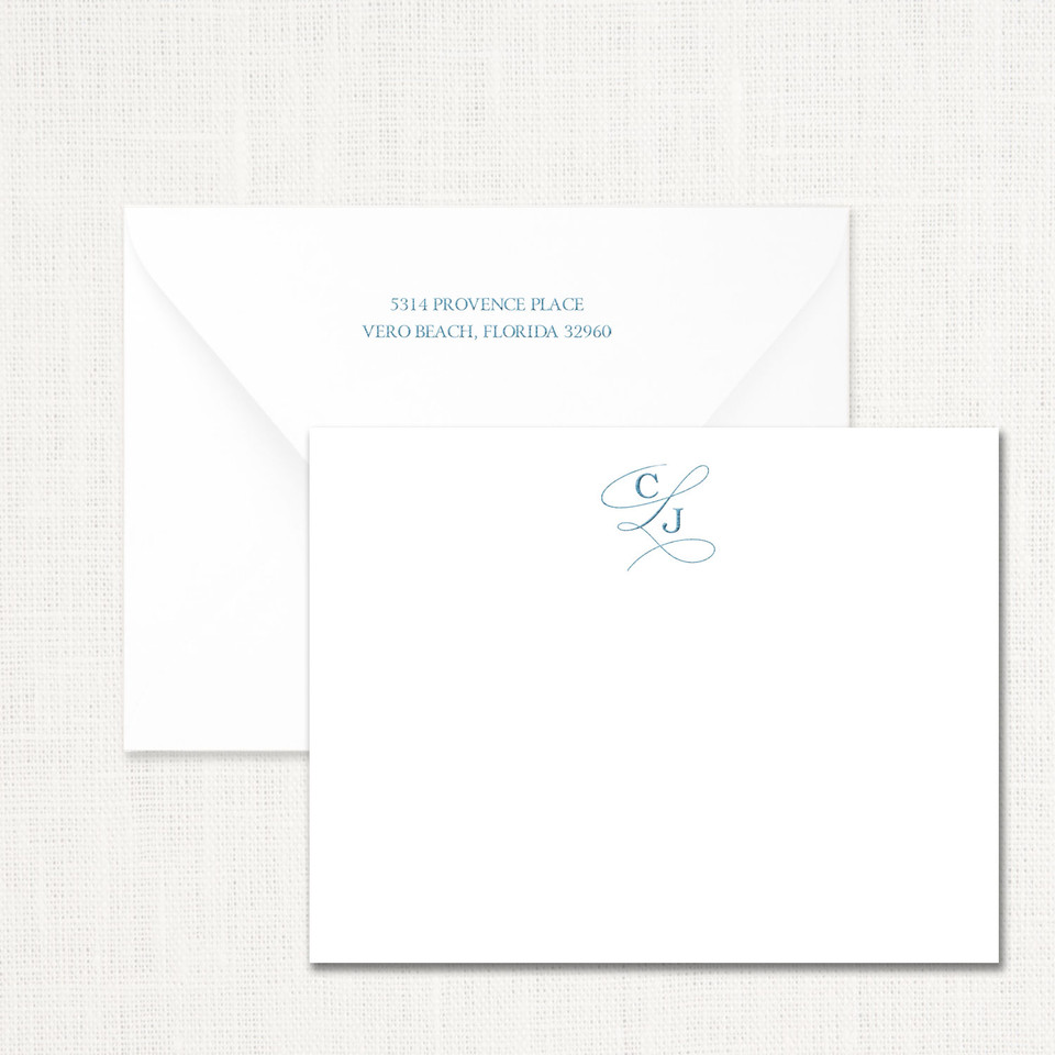 Courtney Personalized Stationery Personalized Stationery Sets Leslie Store