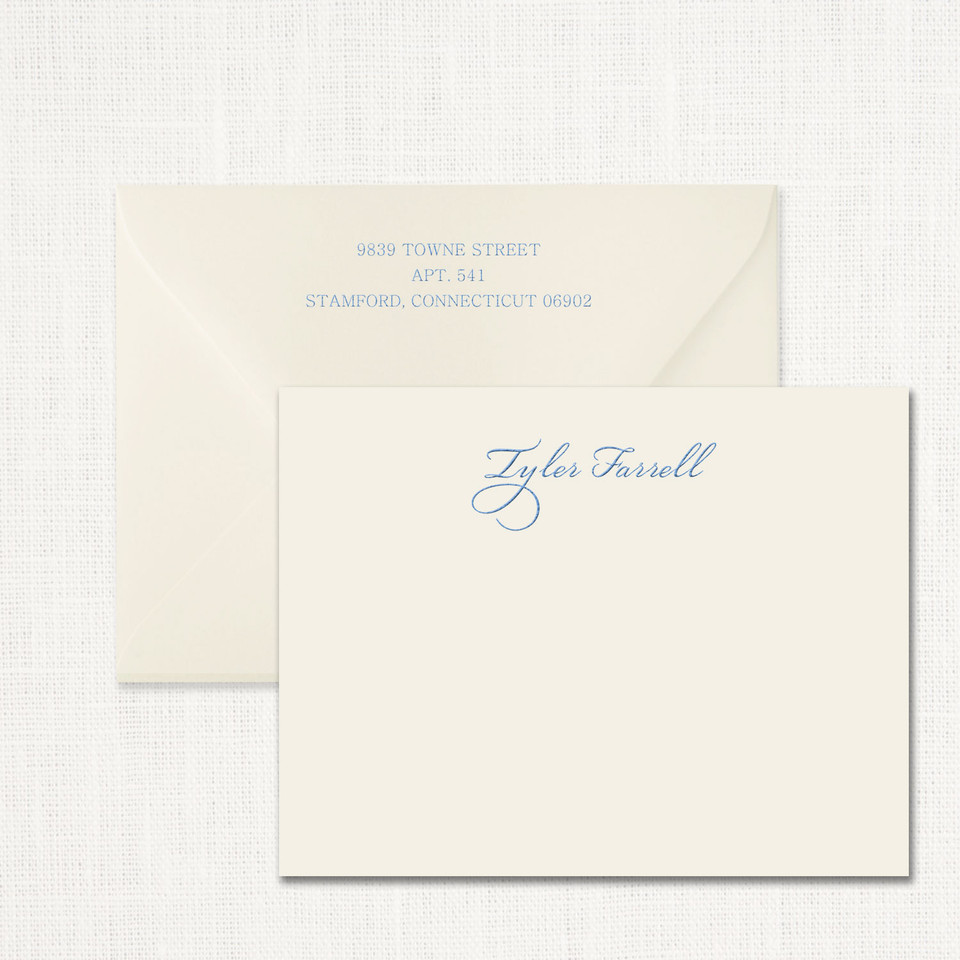 Tyler Farrell Personalized Stationery Personalized Stationery Sets Leslie Store