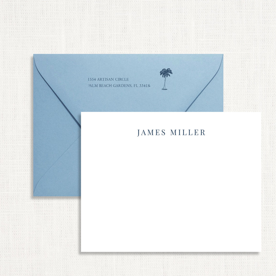 James Miller Personalized Stationery Personalized Leslie Store