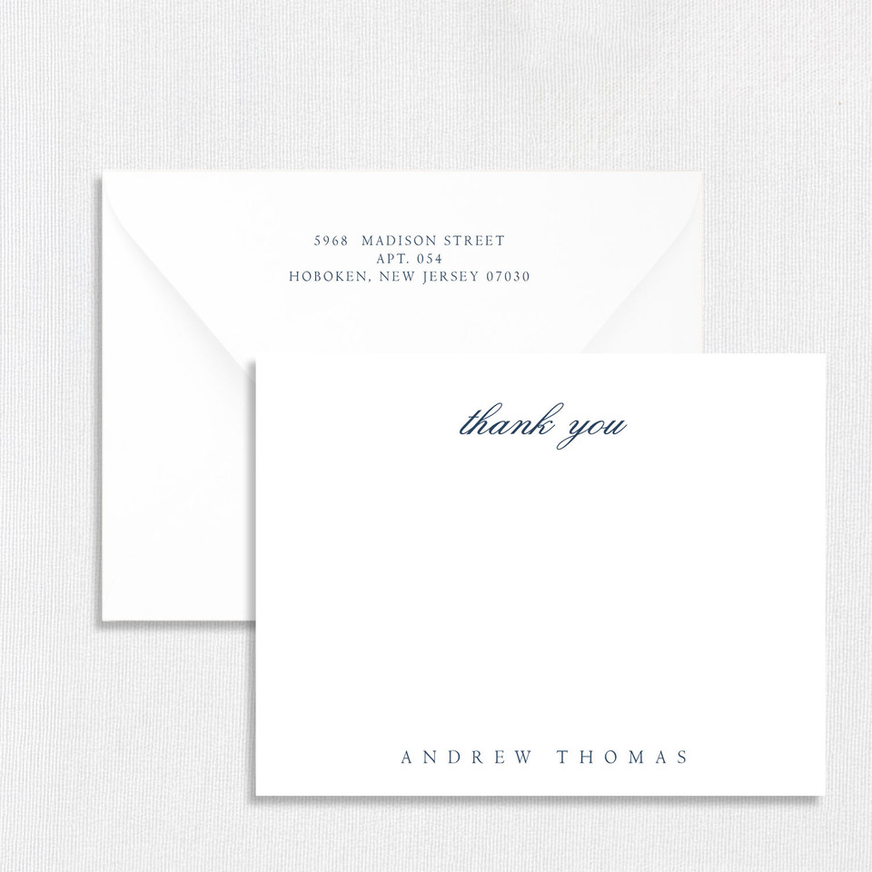 Andrew Personalized Stationery Personalized Stationery Sets Leslie Stationery Store