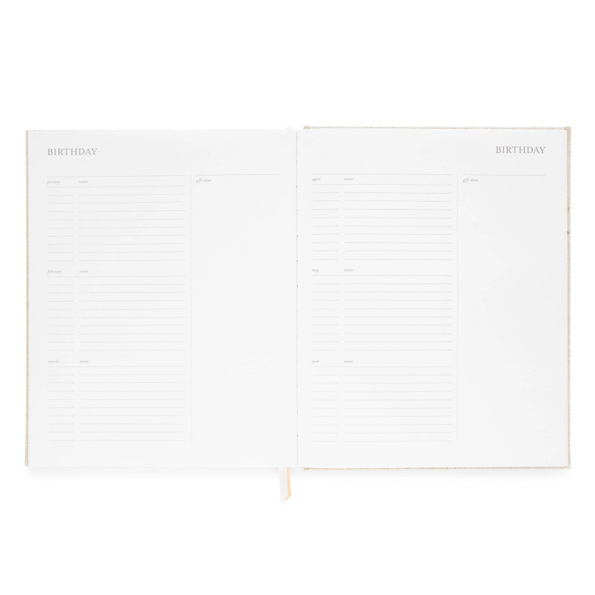 Desk Planner, Neutral 2026 Planners Leslie Stationery Store