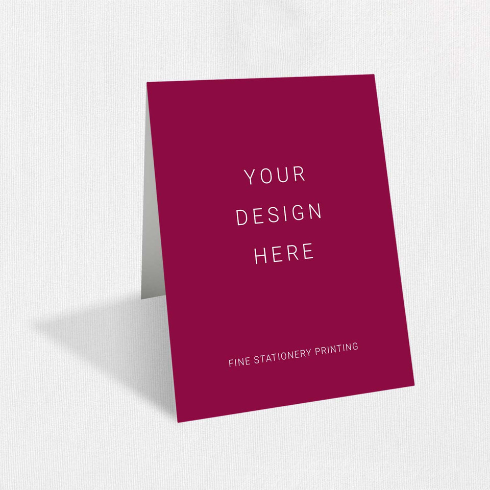 Tent Fold Cards Print Folded Cards Leslie Stationery Store