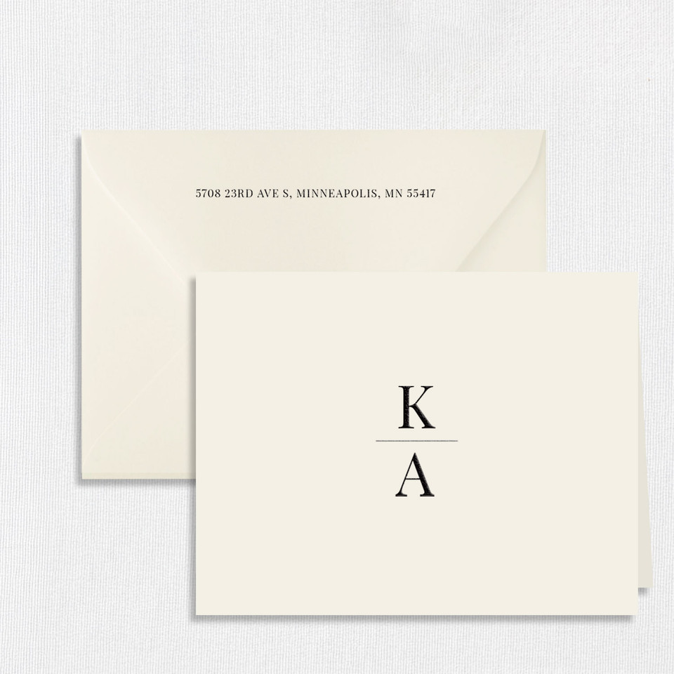 Keira Personalized Stationery Notes Personalized Notes & Cards Leslie Stationery Store