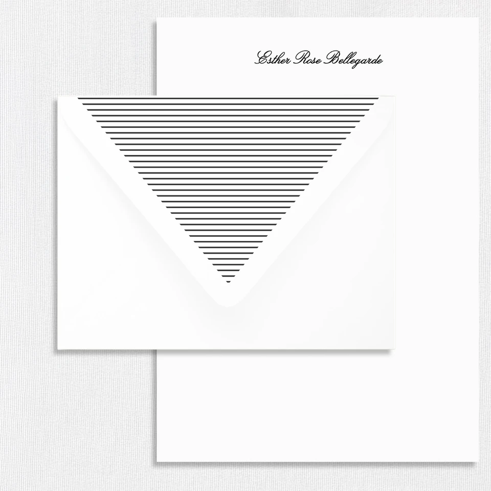 Esther Personalized Letter Sheet Personalized Leslie Stationery Store