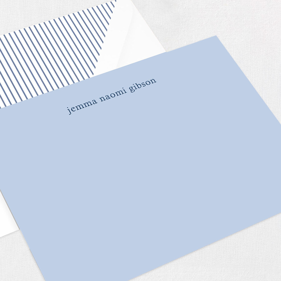 Jemma Flat Notecard