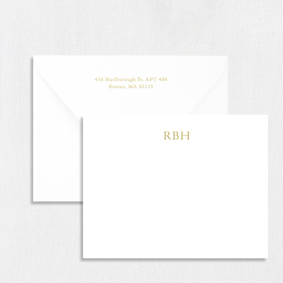 RBH Flat Notecard
