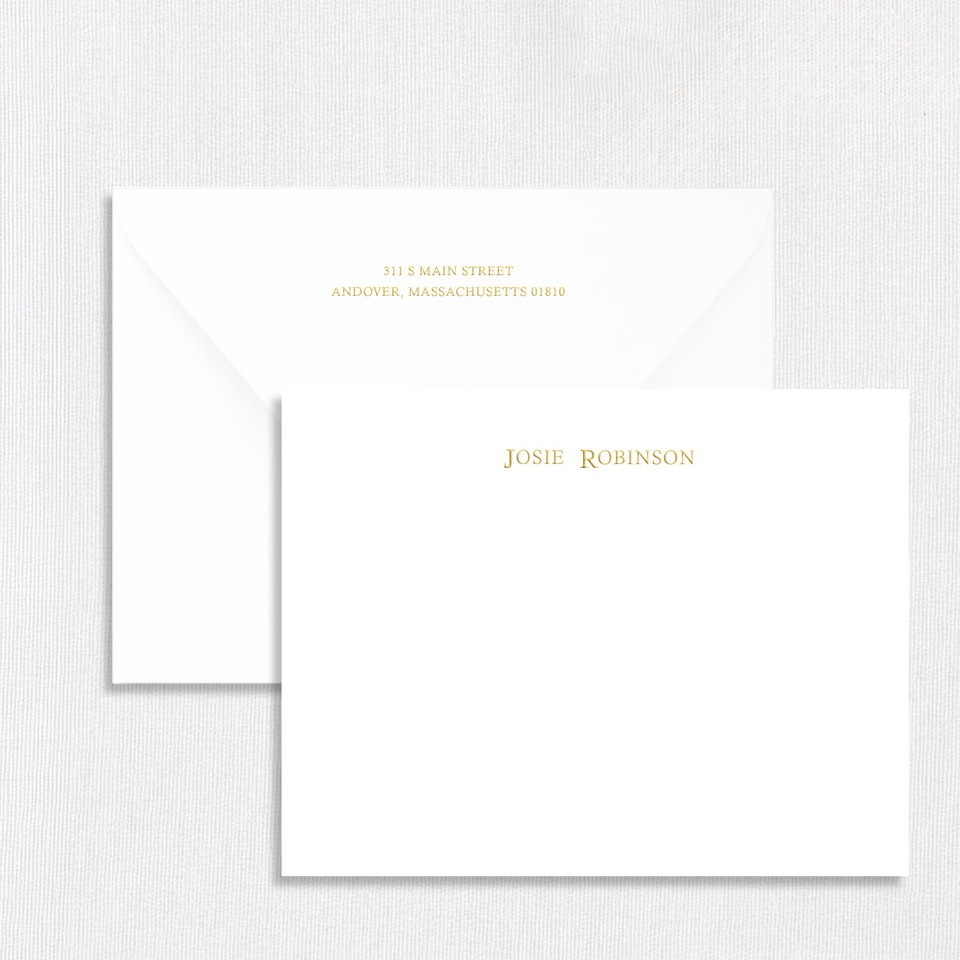 Josie Flat Notecard