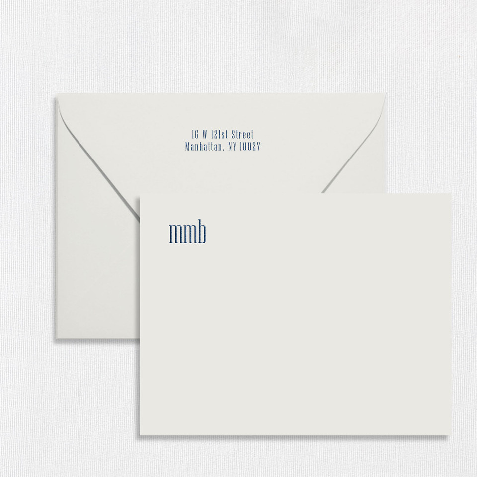 MMB Flat Notecard