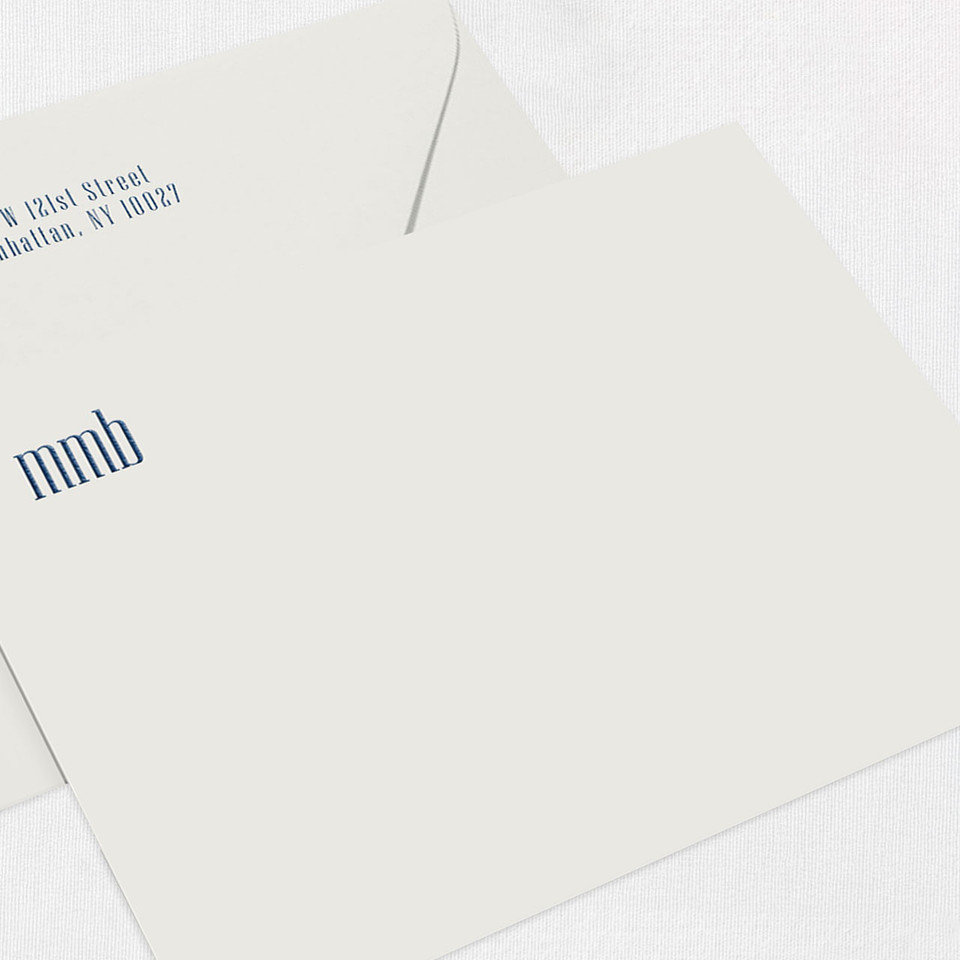MMB Flat Notecard