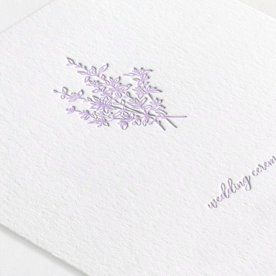 Letterpress Menu-Programs