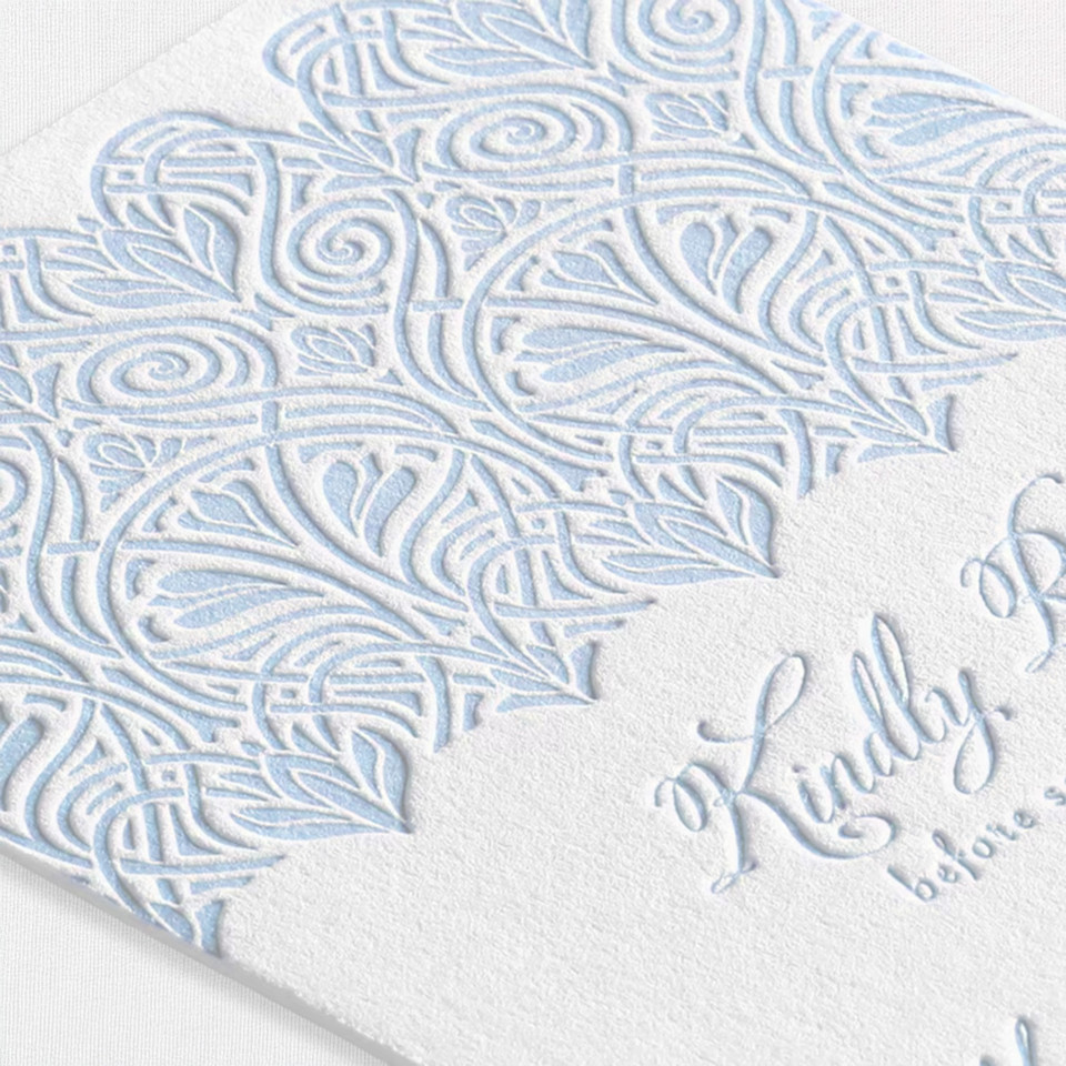 Letterpress Gala Invitations