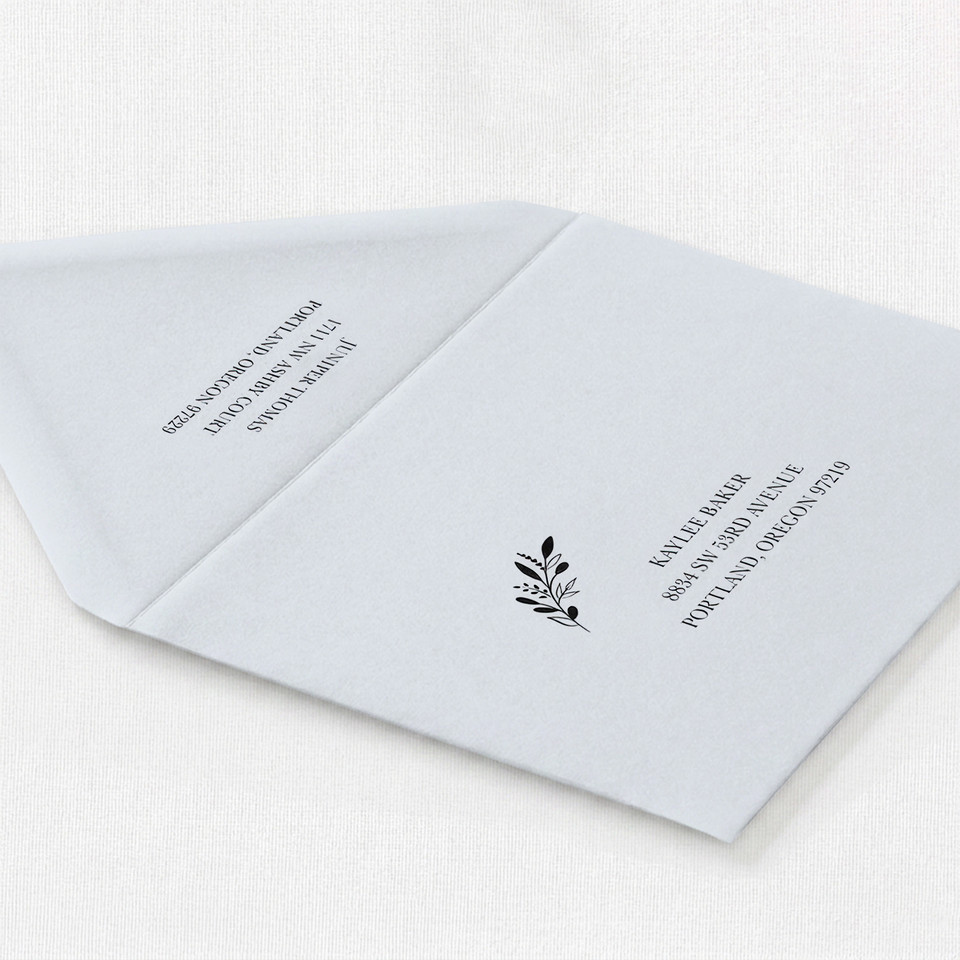 Cool Grey Envelope - Full Color