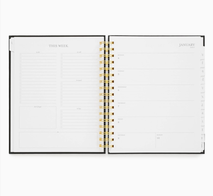 Softbound Planner, Red 2027