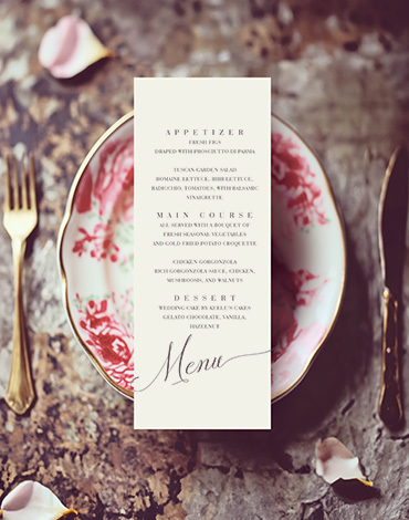 Wedding Day-menu-place car-table number-welcome sign