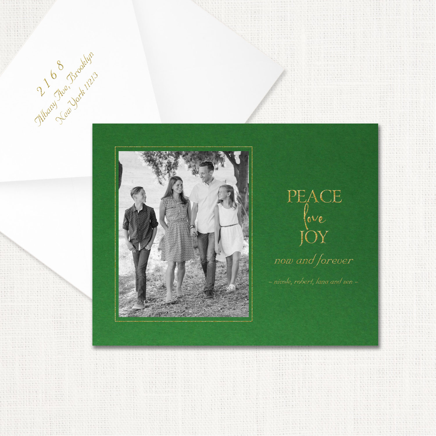 Peace.. Love.. Joy Card