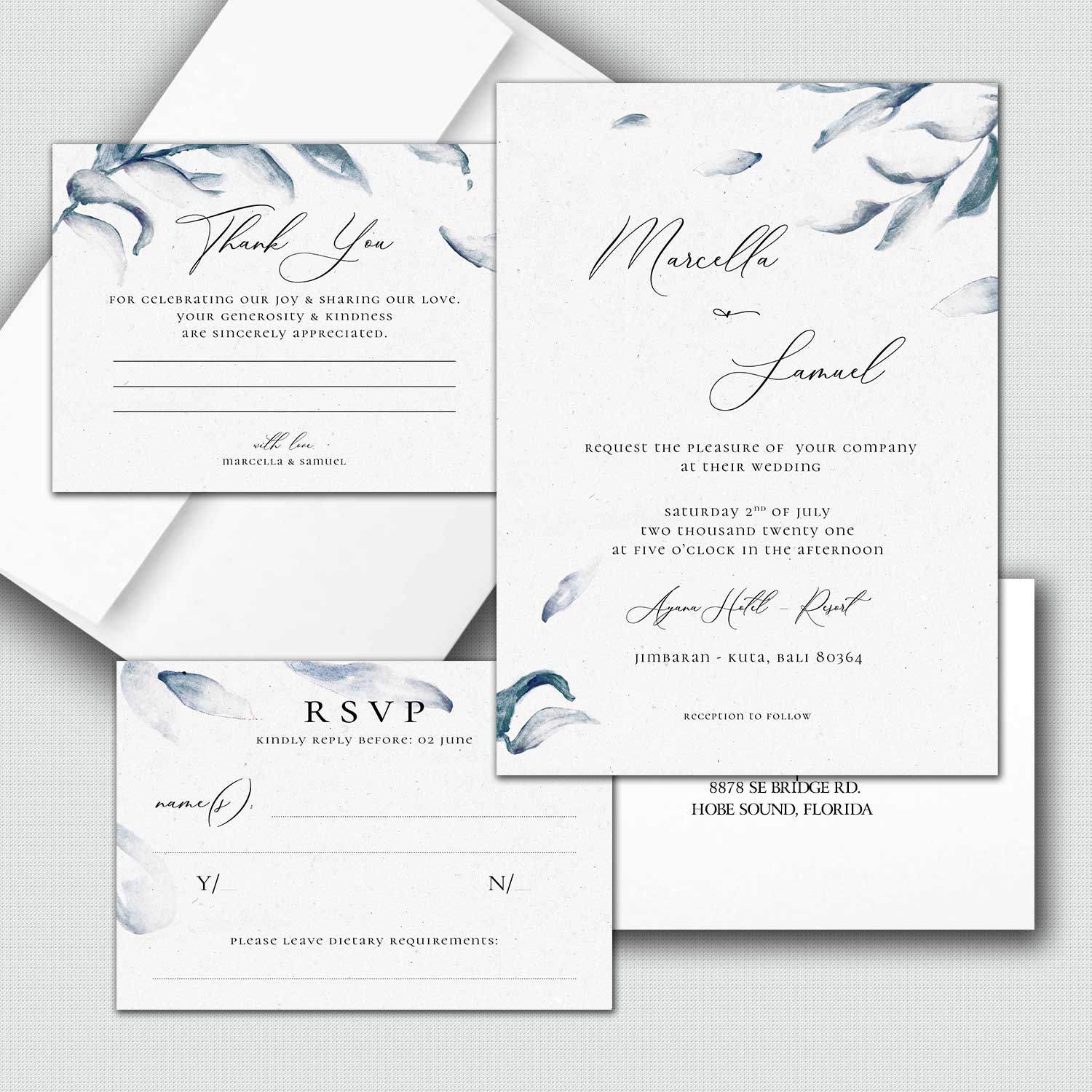 Marcella Wedding Invitations