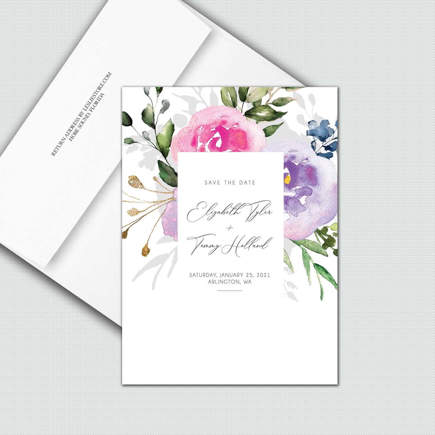 Darling Elizabeth Save the Date Cards