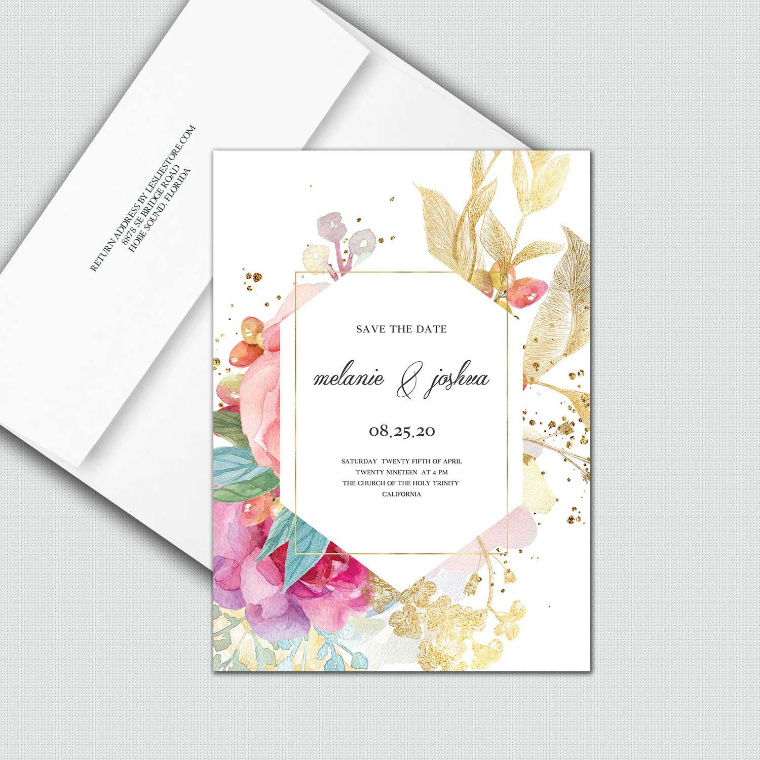 Melanie Save the Date Cards