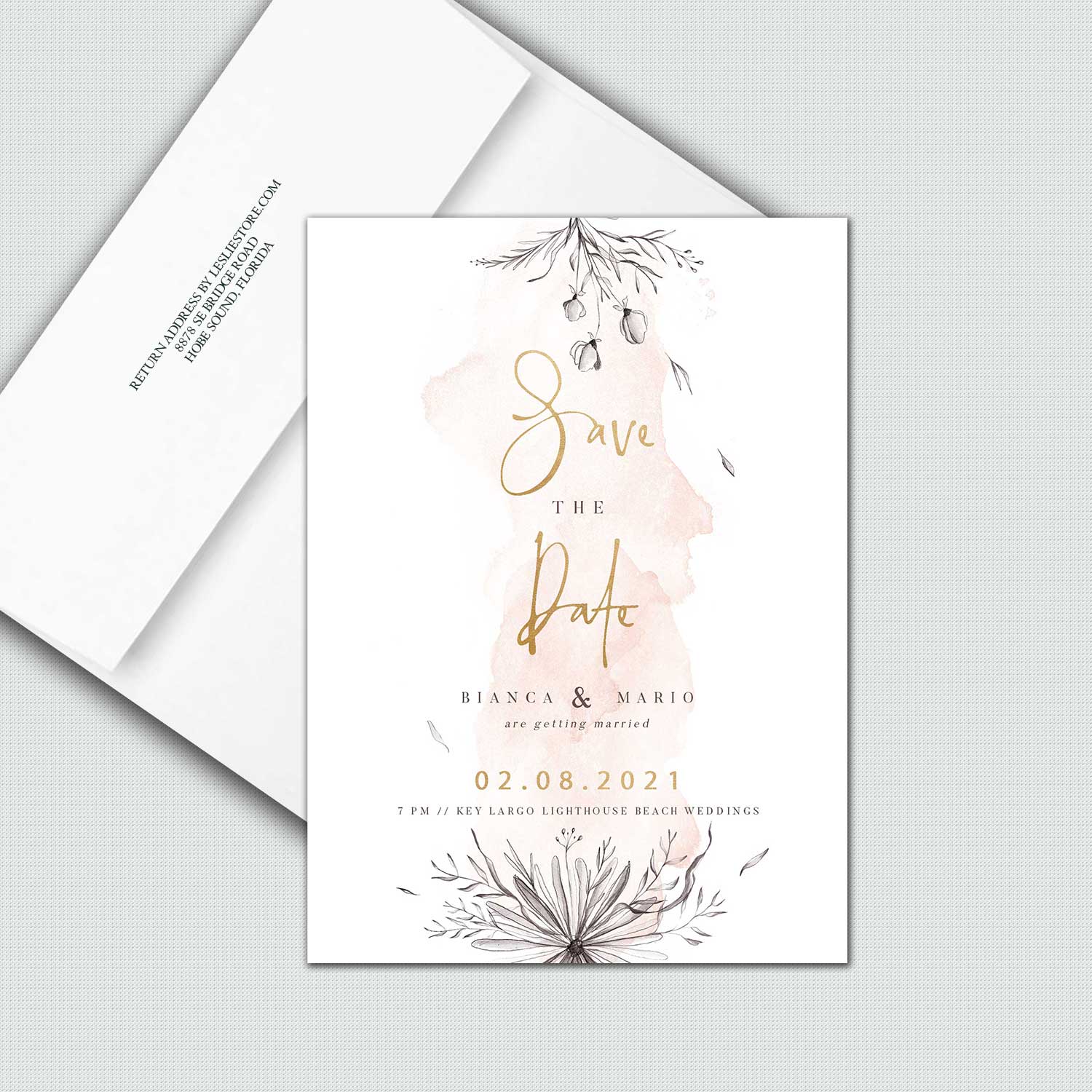 Bianca Save the Date Cards