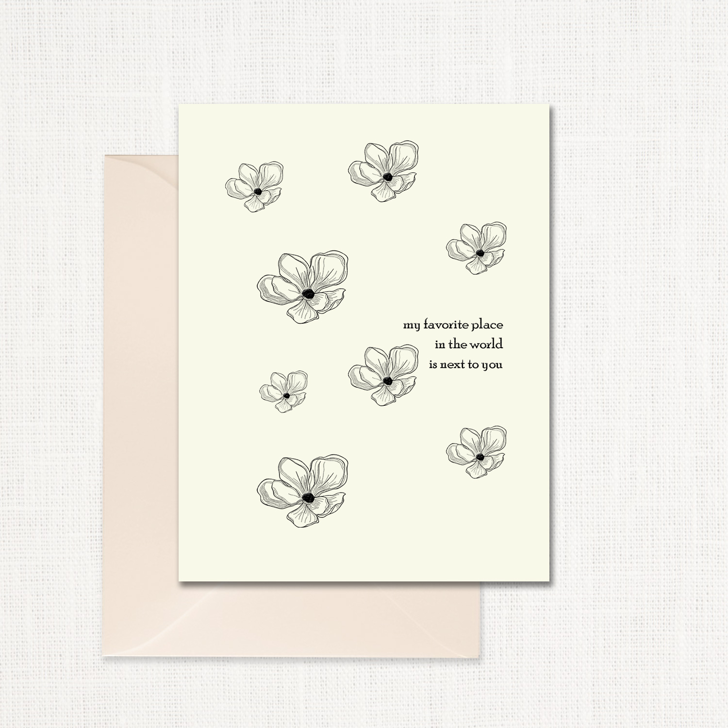 My Favorite Place  Greeting Card