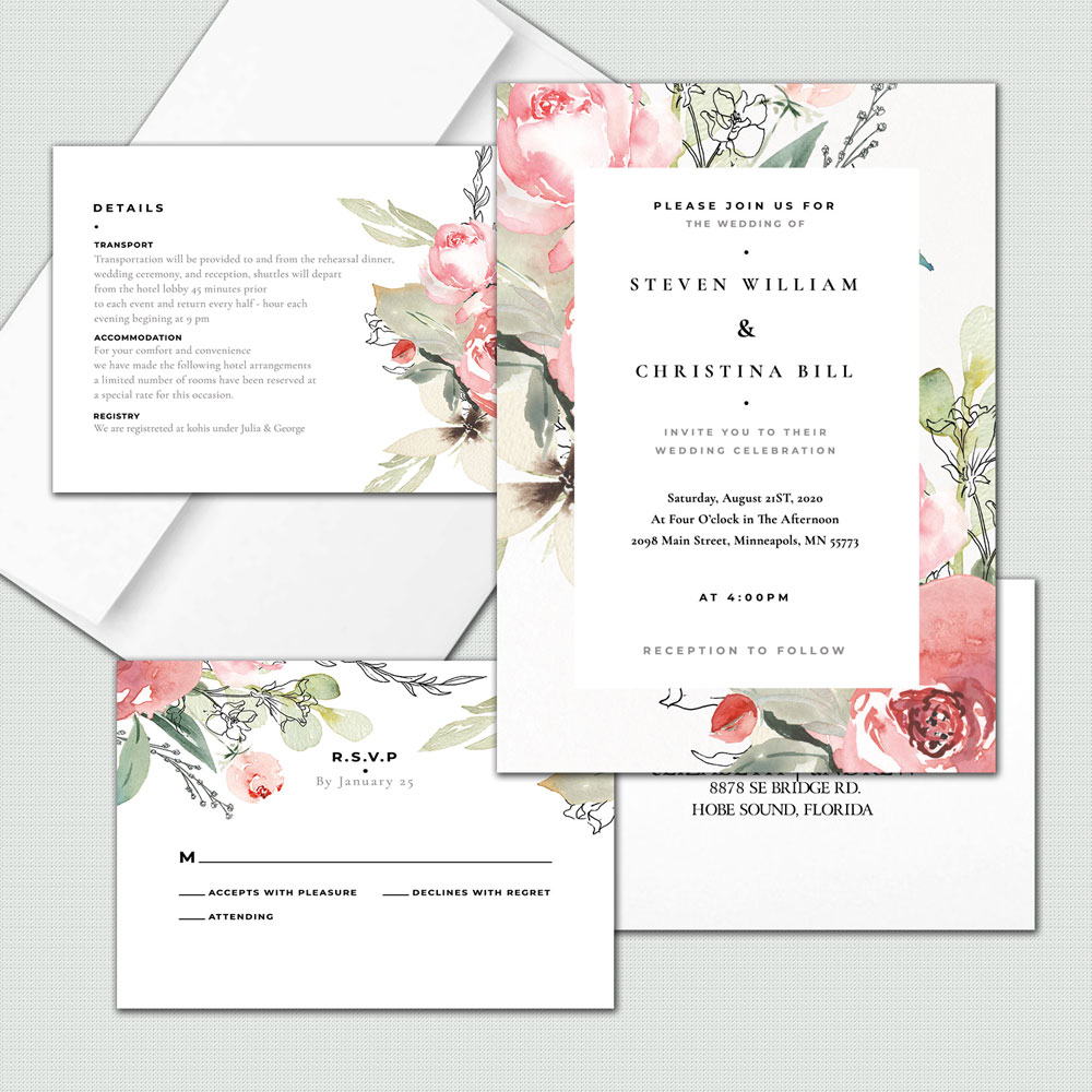 Christina Wedding Invitations