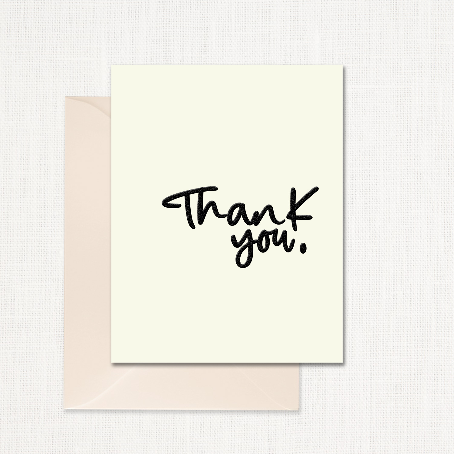 Thank You Greeting Card