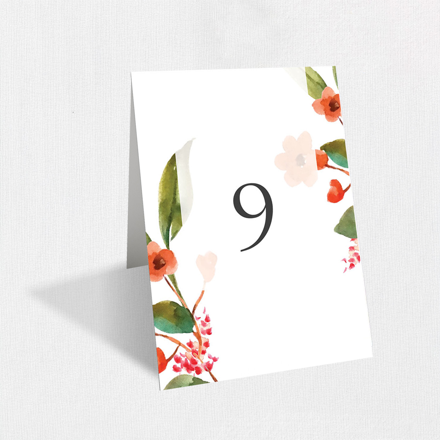 Violet Table Numbers