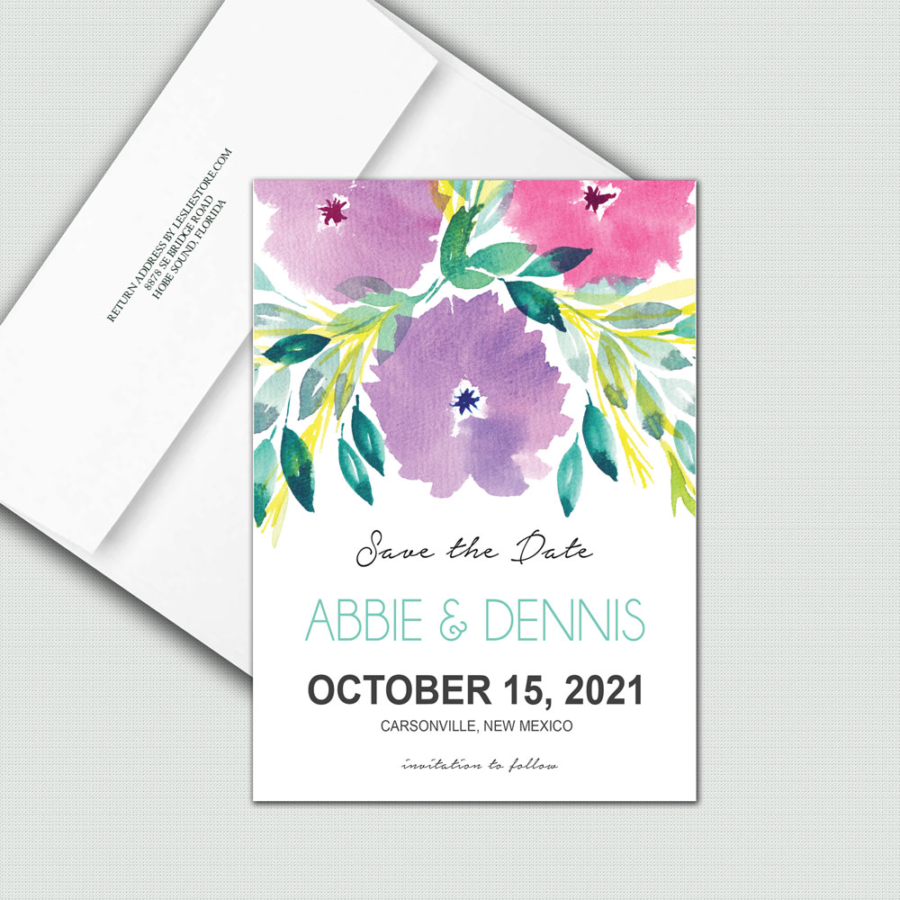 Abbie Save the Date Cards