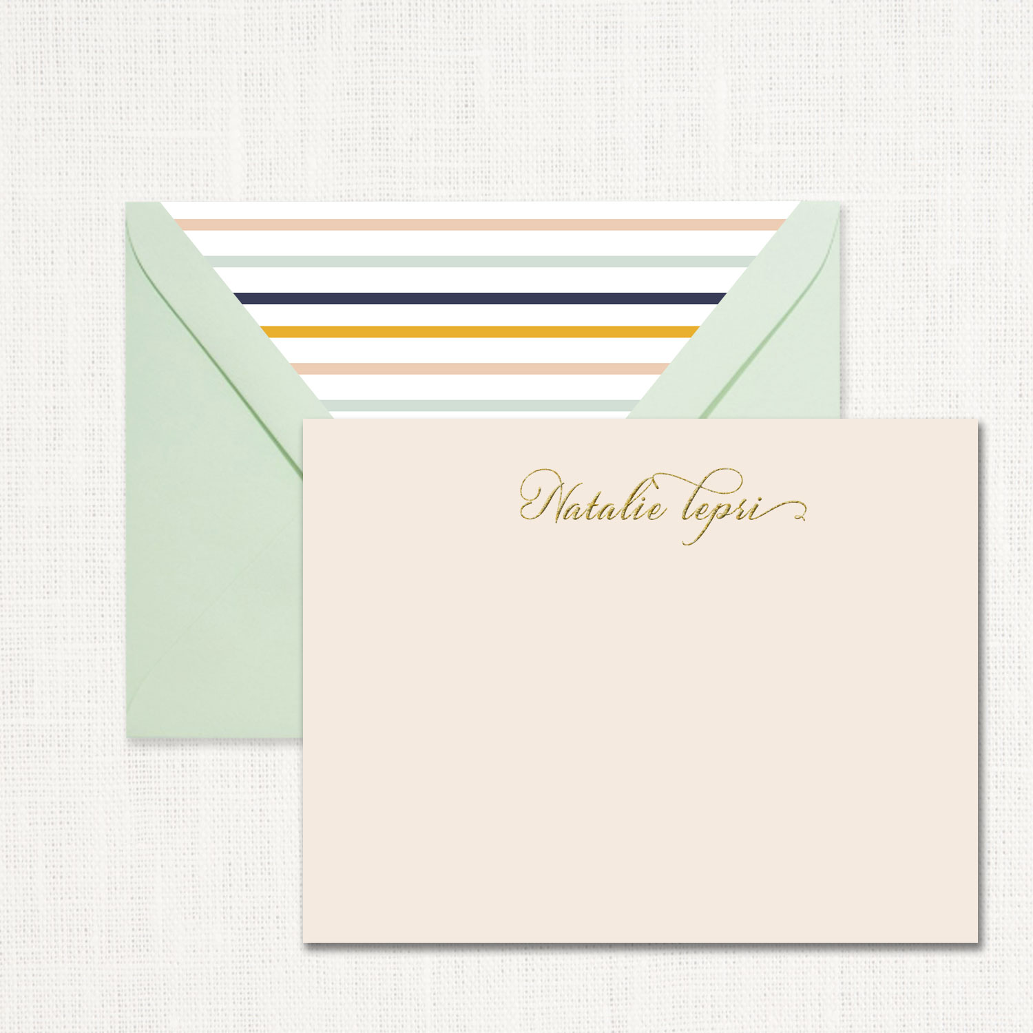 Natalie Personalized Stationery