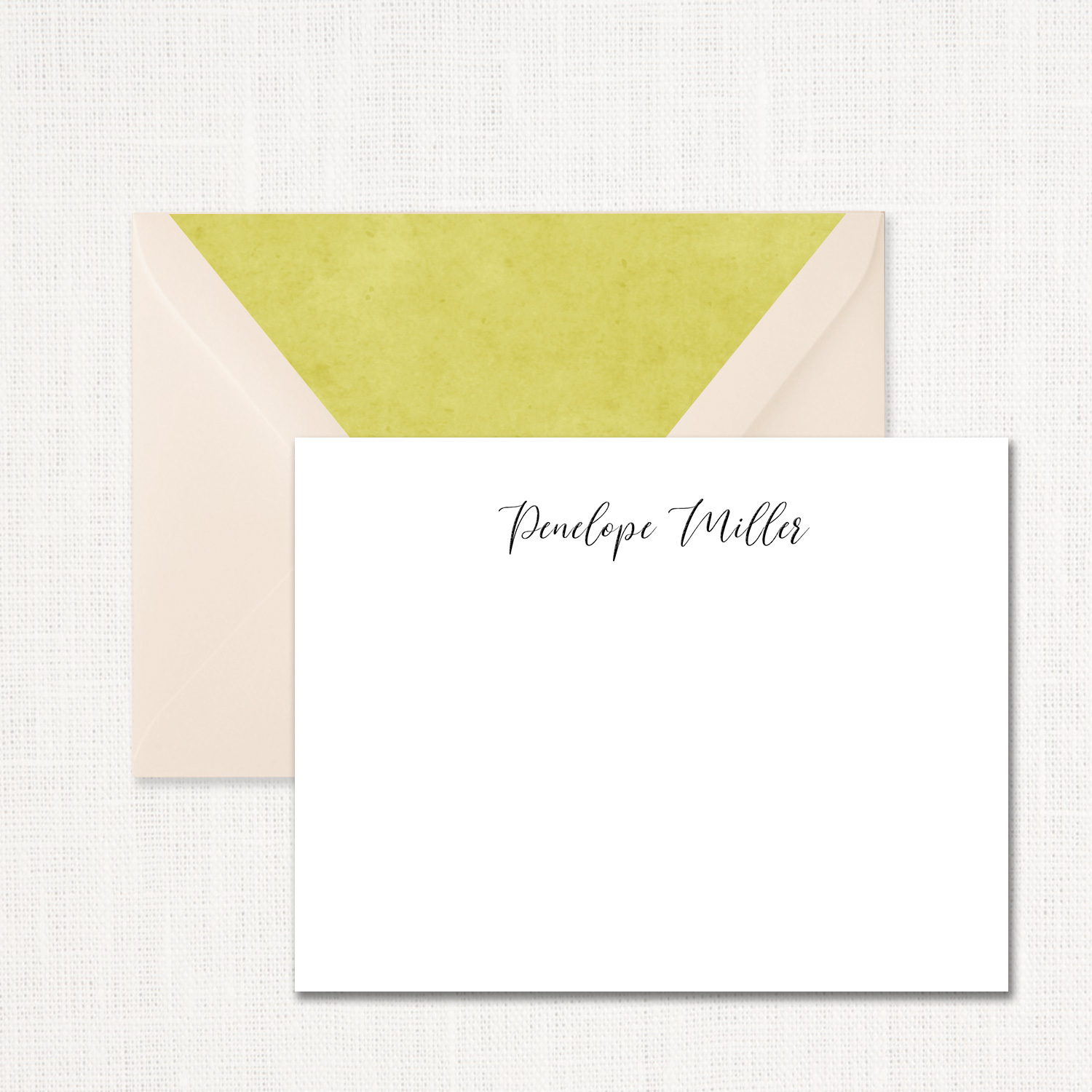 Penelope Flap Notecard
