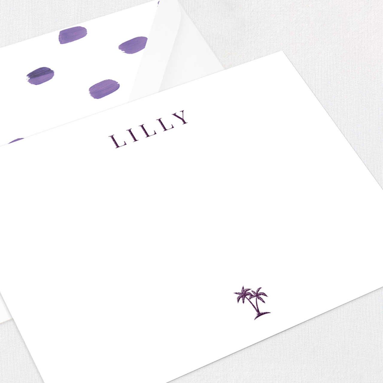 Lilly Flap Notecard