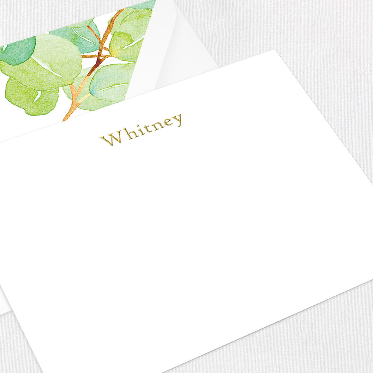 Whitney Personalized Stationery -938