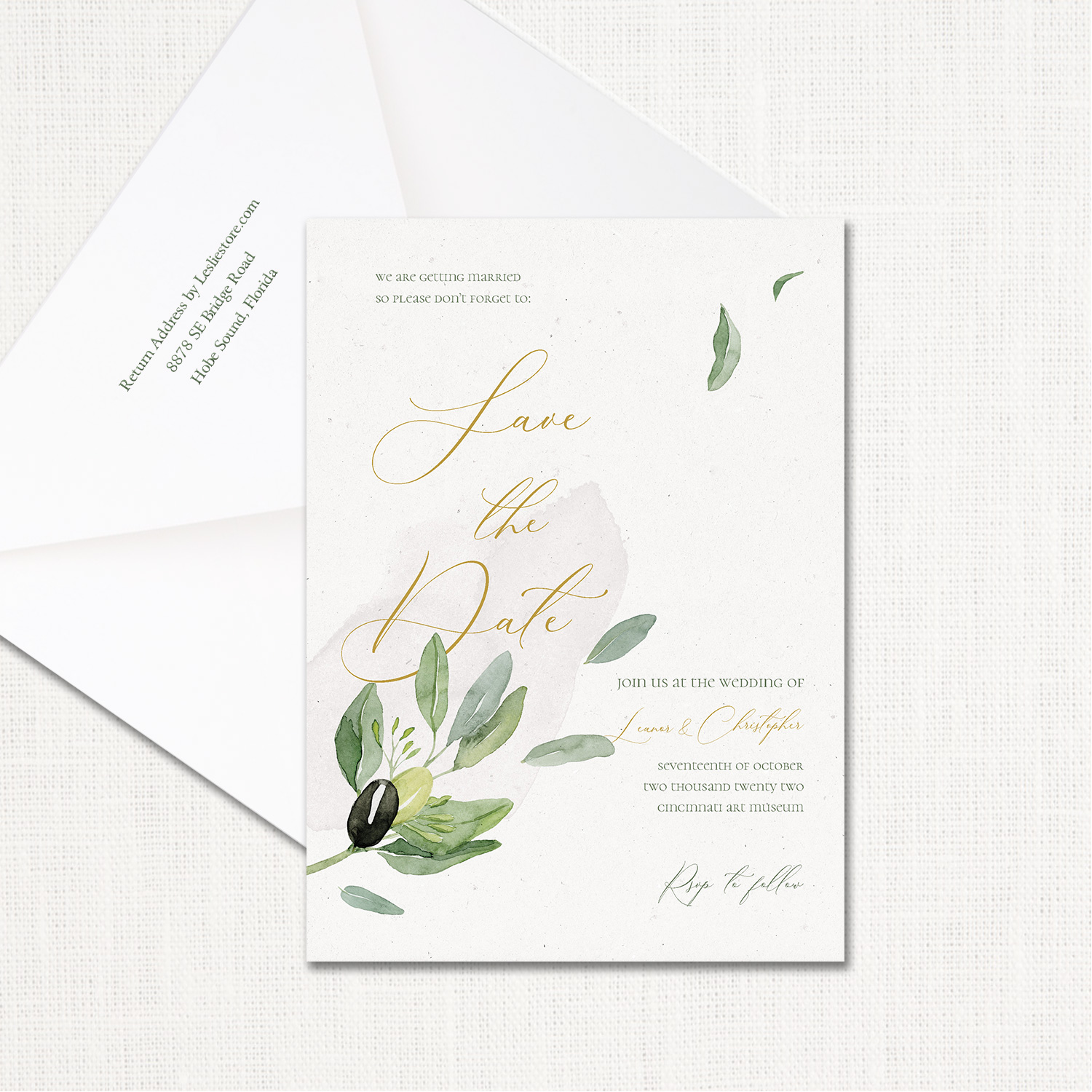 Leanor Save the Date