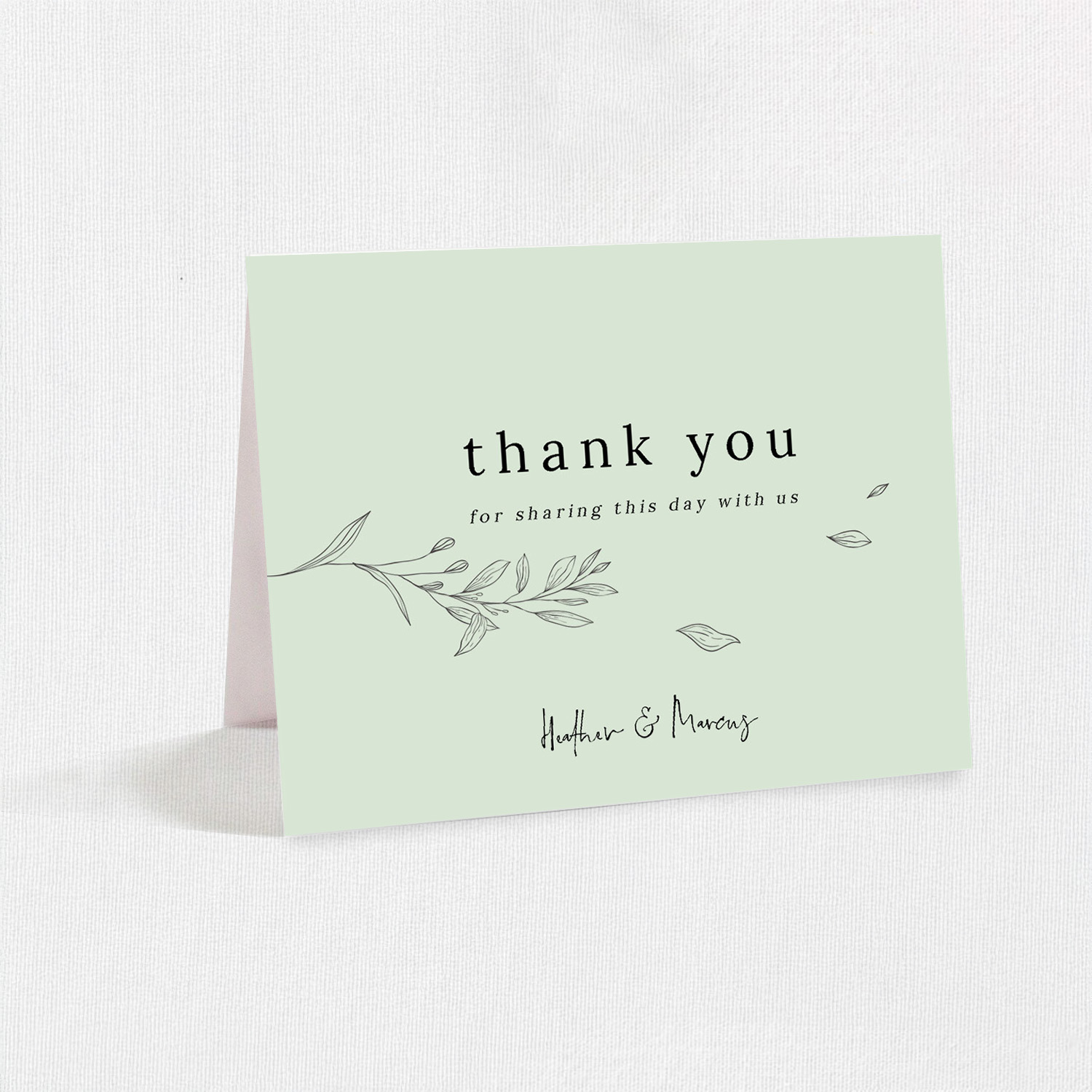 Heather Thank You Cards