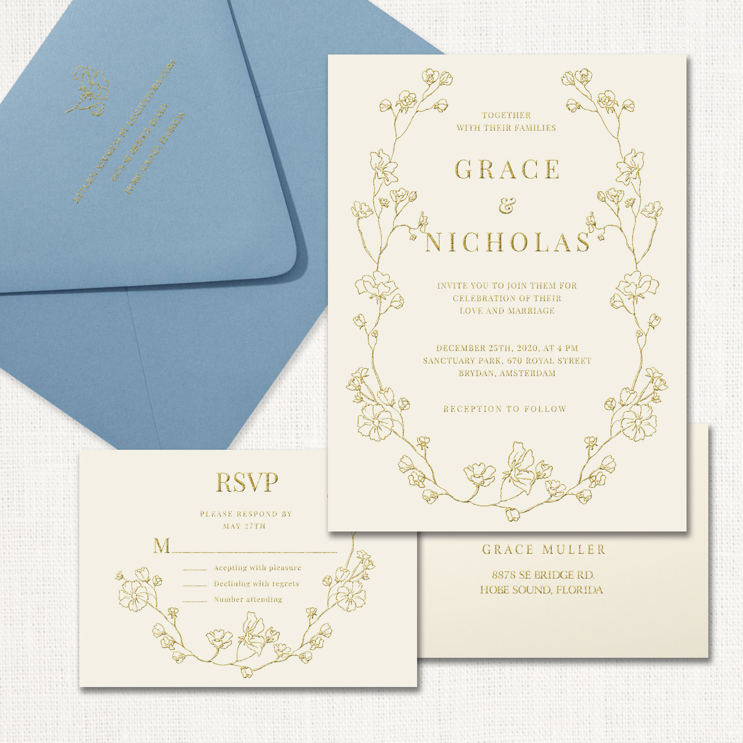 Grace Wedding Invitations