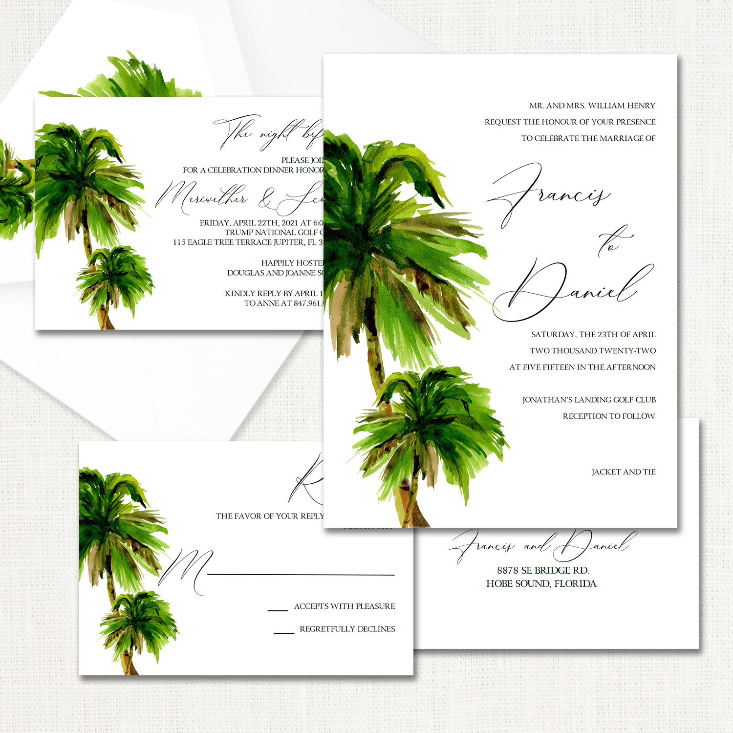Francis Wedding Invitations
