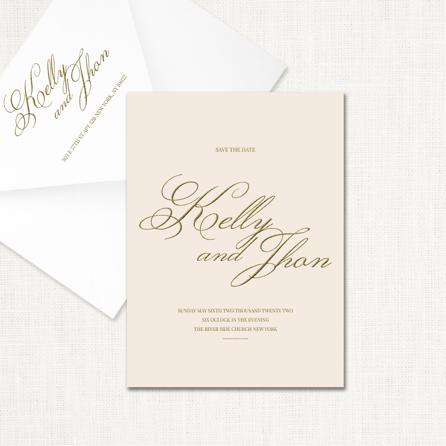 Kelly Save the Date Cards