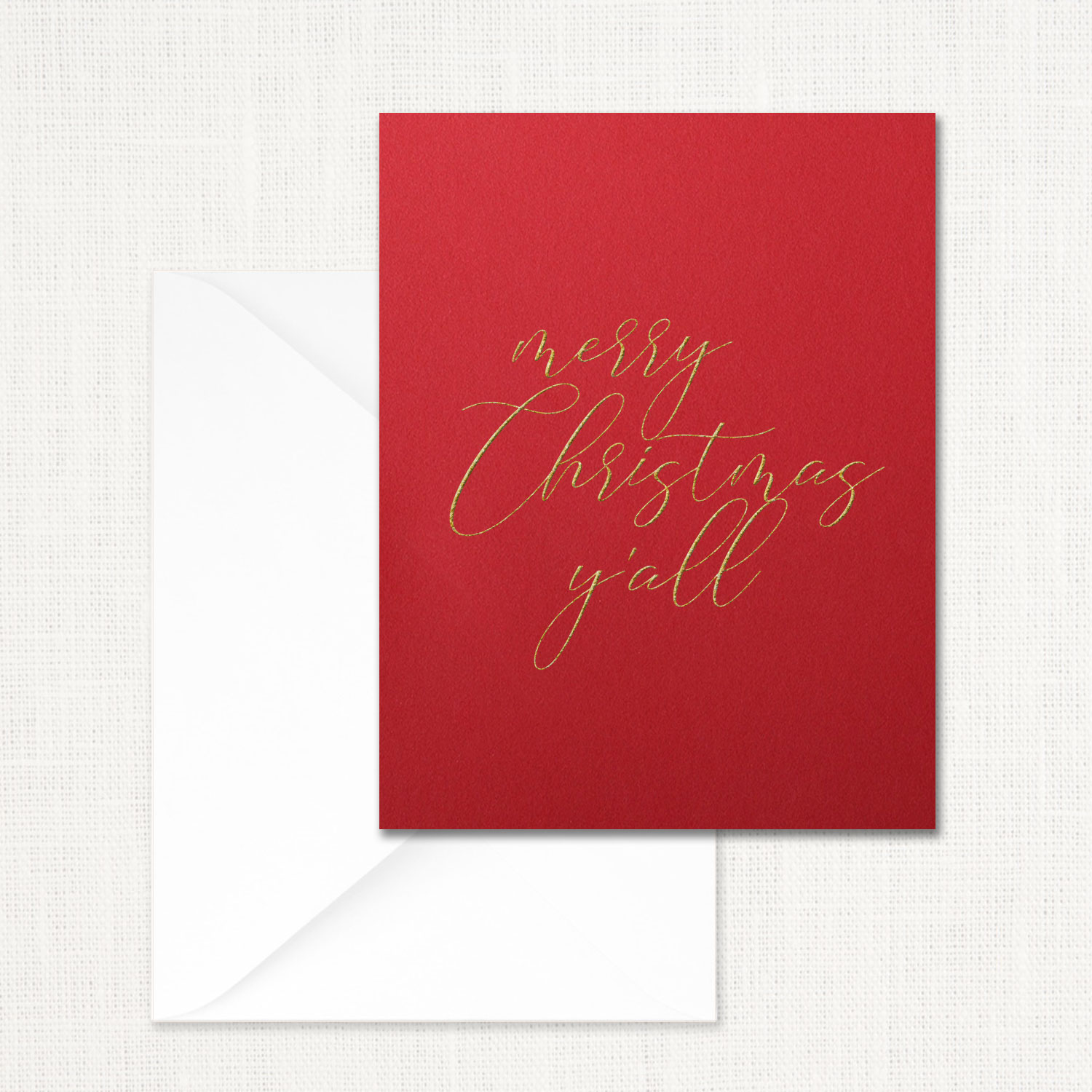 Red Christmas Note Set