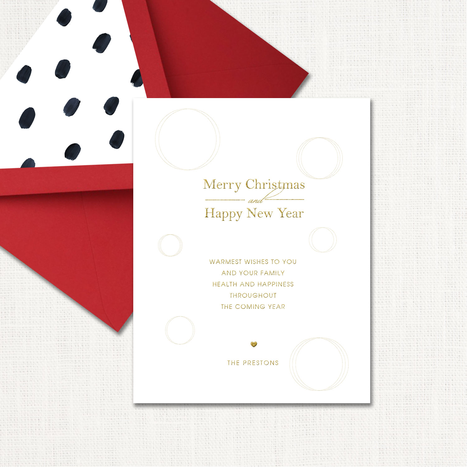 The Coming Year Card